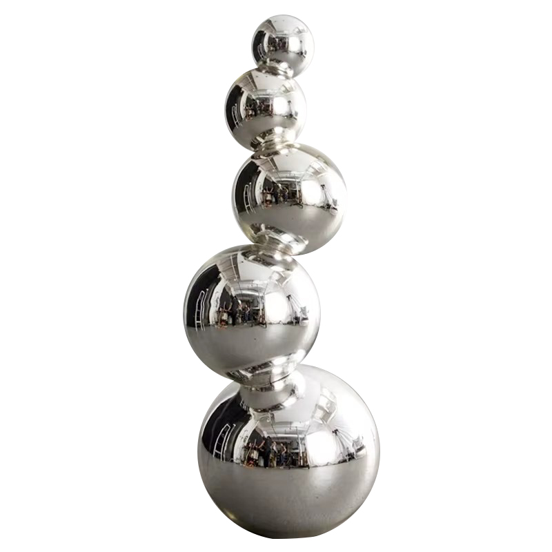 Home Decor Za - งานประติมากรรมศิลปะสแตนเลสเคลือบสีน้ำเงินแบบหรูหราทันสมัย พร้อมดีไซน์ตามสั่ง สำหรับตกแต่งบ้านและเทศกาลต่างๆ