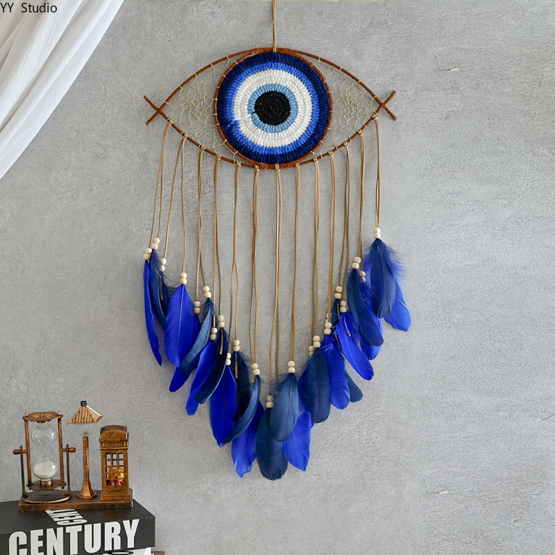 Home Decor Living - งานฝีมือสร้างสรรค์ ของตกแต่งผนังรูปดวงตาปีศาจ ของตกแต่งบ้าน ของตกแต่งผนังห้องนั่งเล่น งานศิลปะและงานฝีมือ ของขวัญ