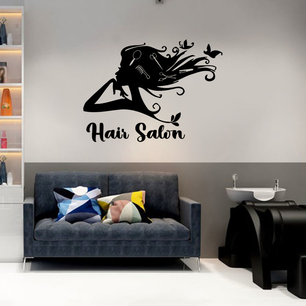 Home Decor Sticker - 1 ชิ้น สติ๊กเกอร์ตกแต่งบ้าน PVC สีสันสดใส ปรับแต่งชื่อได้