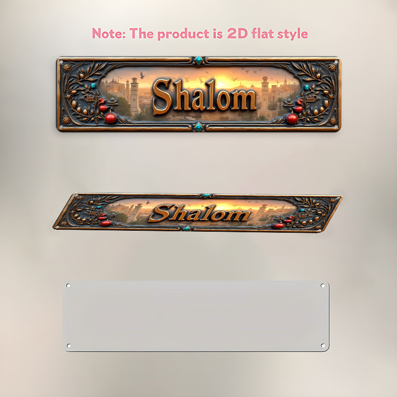 CIFBUY ป้ายโลหะกันน้ำลายศิลปะว - Home Decor Living บทวิจารณ์และราคา