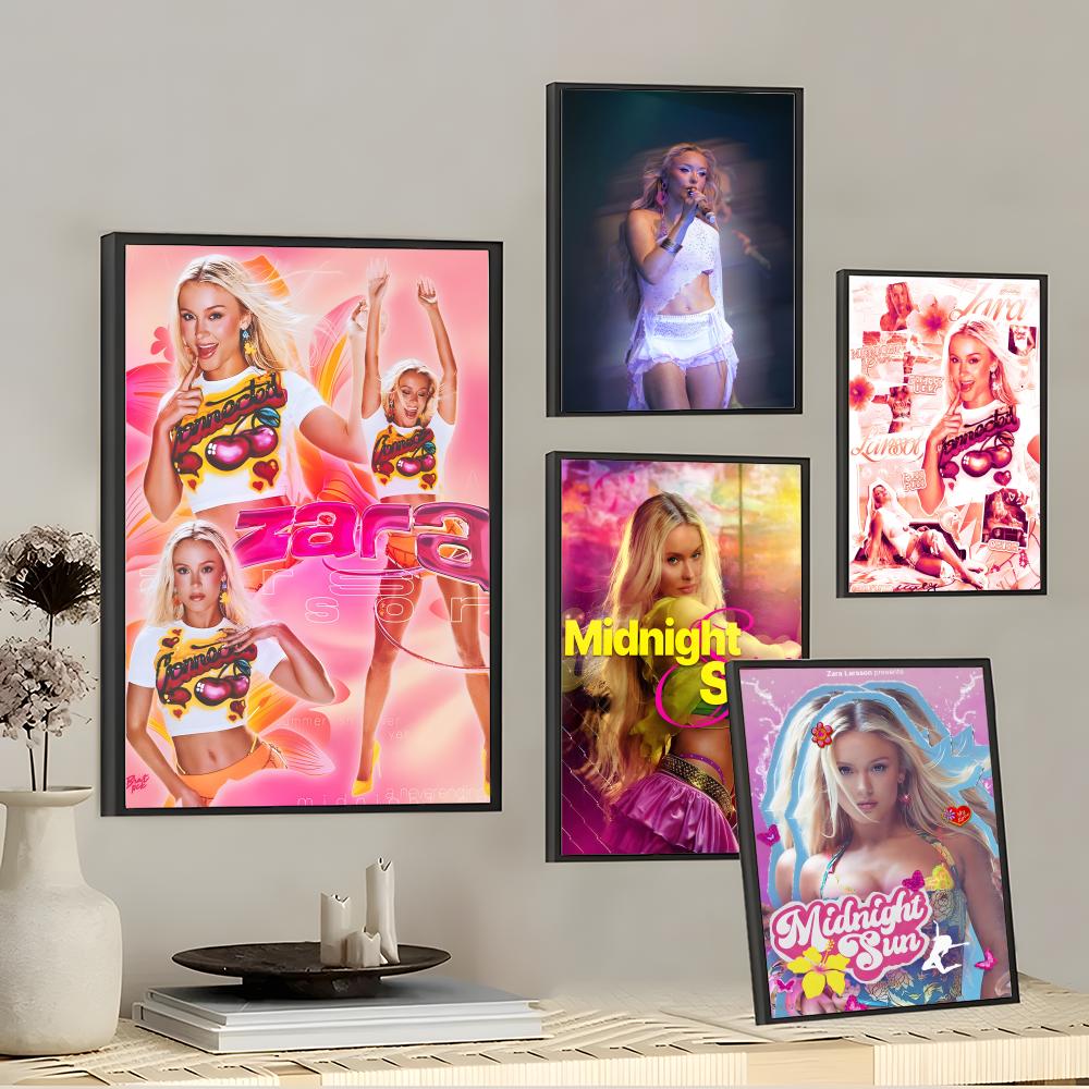 นักร้อง Z-Zara Larsson โปสเตอร - Home Decor Za บทวิจารณ์และราคา