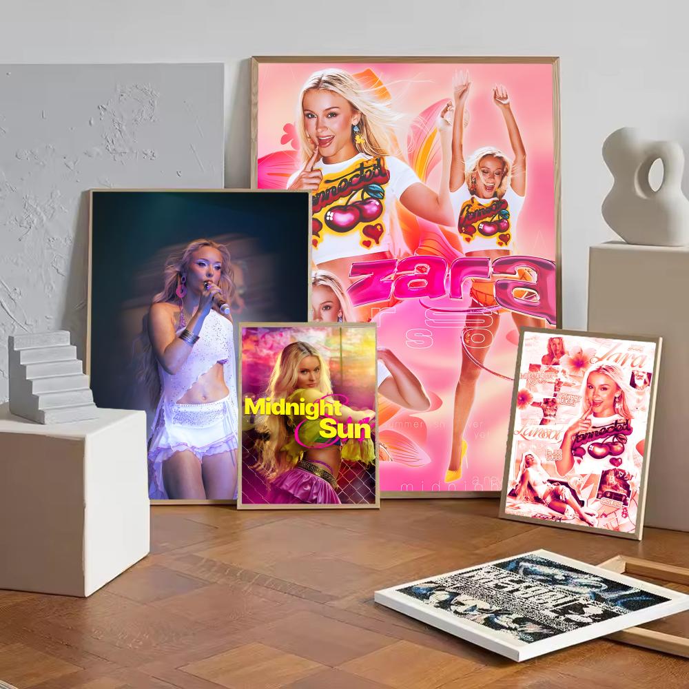 นักร้อง Z-Zara Larsson โปสเตอร - Home Decor Za บทวิจารณ์และราคา
