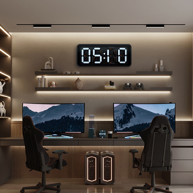 นาฬิกาแขวนผนังระบบเซอร์โวขนาดใ - Home Decor Ai Free บทวิจารณ์และราคา
