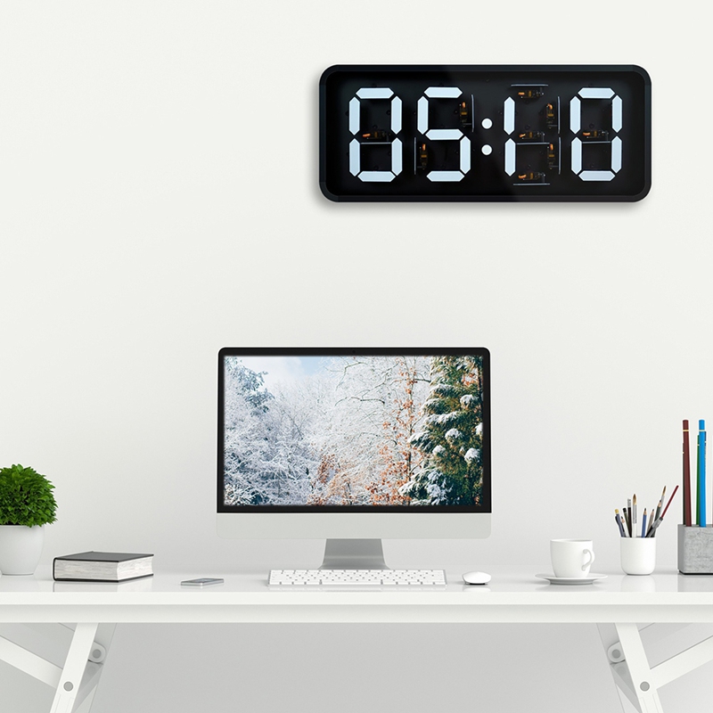นาฬิกาแขวนผนังระบบเซอร์โวขนาดใ - Home Decor Ai Free บทวิจารณ์และราคา