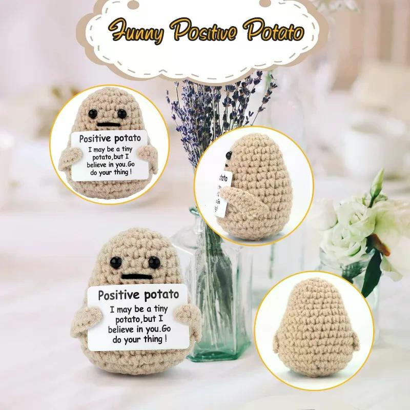 ตุ๊กตาถักมือ 1 ชิ้น รูปทรงมันฝ - Home Decor Emoji บทวิจารณ์และราคา