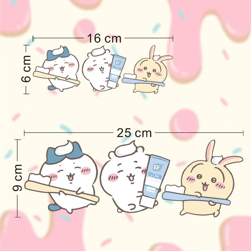 สติกเกอร์กระจกชิคาวะแบบร้อน ติ - Vanity Home Decor บทวิจารณ์และราคา