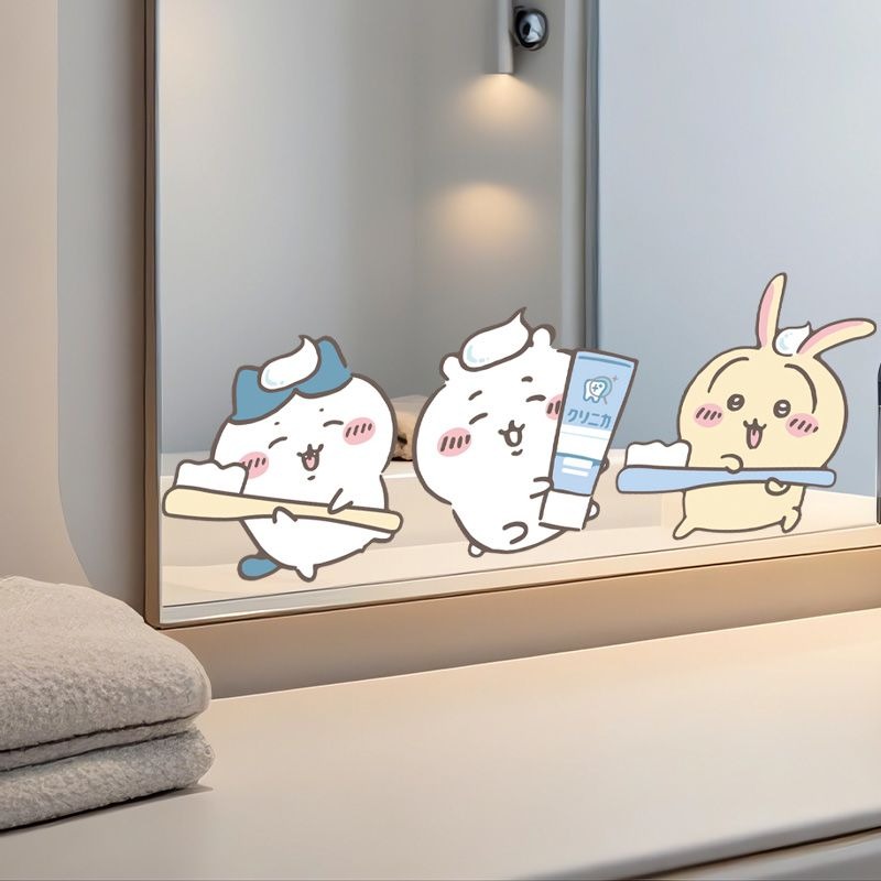 สติกเกอร์กระจกชิคาวะแบบร้อน ติ - Vanity Home Decor บทวิจารณ์และราคา
