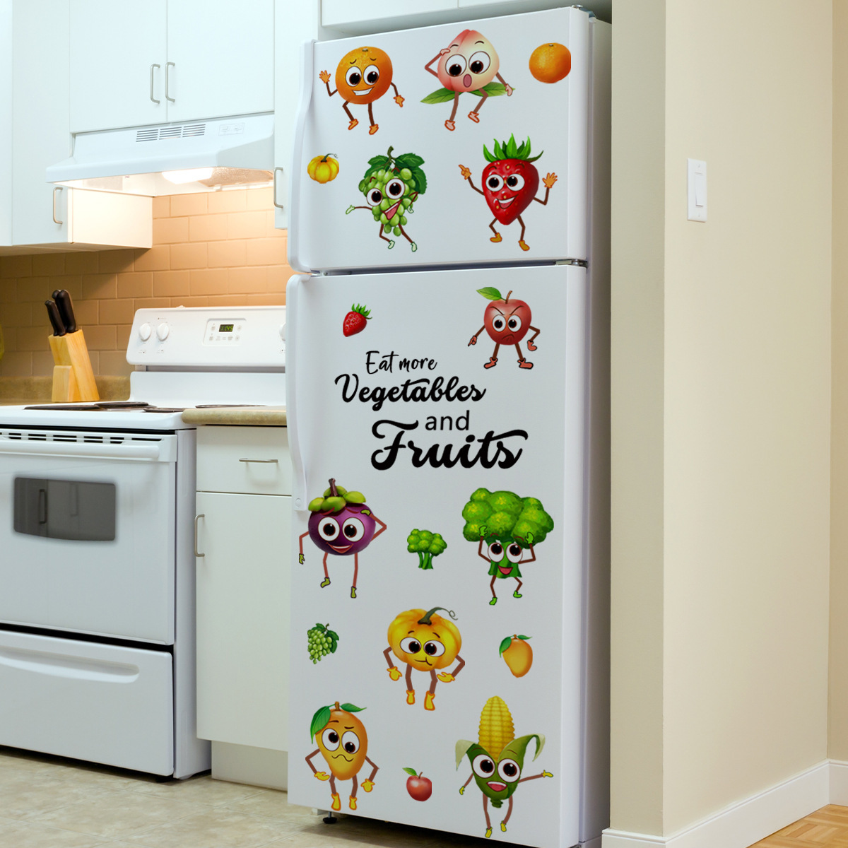 การ์ตูน Emoji ผลไม้สติ๊กเกอร์ต - Home Decor Emoji บทวิจารณ์และราคา