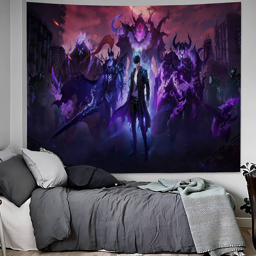 ผ้าแขวนผนังลายการ์ตูนอนิเมะ So - Home Decor Solo บทวิจารณ์และราคา