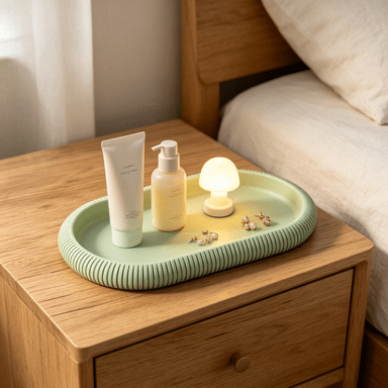ถาดเก็บของรูปไข่ ถาดจัดระเบียบ - Vanity Home Decor บทวิจารณ์และราคา