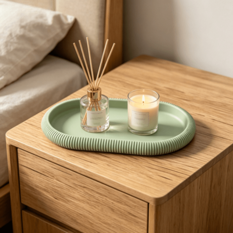 ถาดเก็บของรูปไข่ ถาดจัดระเบียบ - Vanity Home Decor บทวิจารณ์และราคา