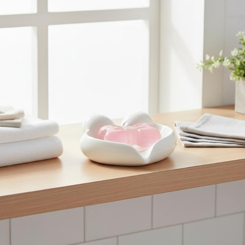จานสบู่เซรามิครูปหัวใจน่ารัก พ - Vanity Home Decor บทวิจารณ์และราคา