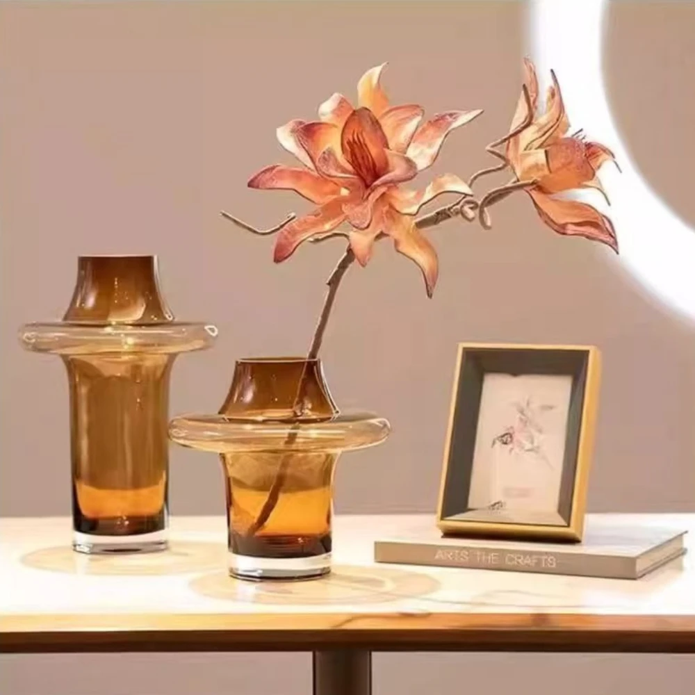 แจกันแก้วเรียบง่ายทันสมัย สไตล - Glass Vase Nordic บทวิจารณ์และราคา