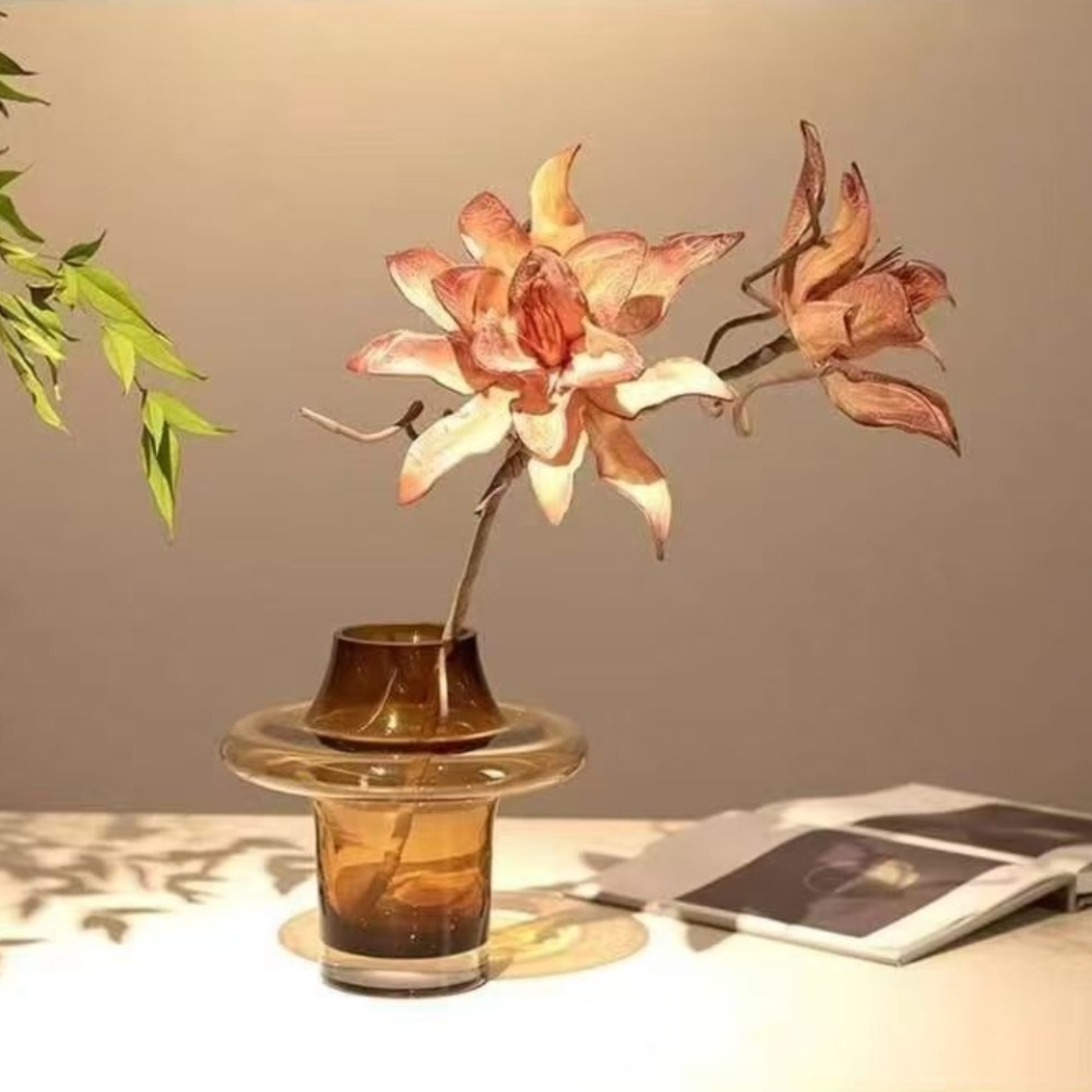 แจกันแก้วเรียบง่ายทันสมัย สไตล - Glass Vase Nordic บทวิจารณ์และราคา