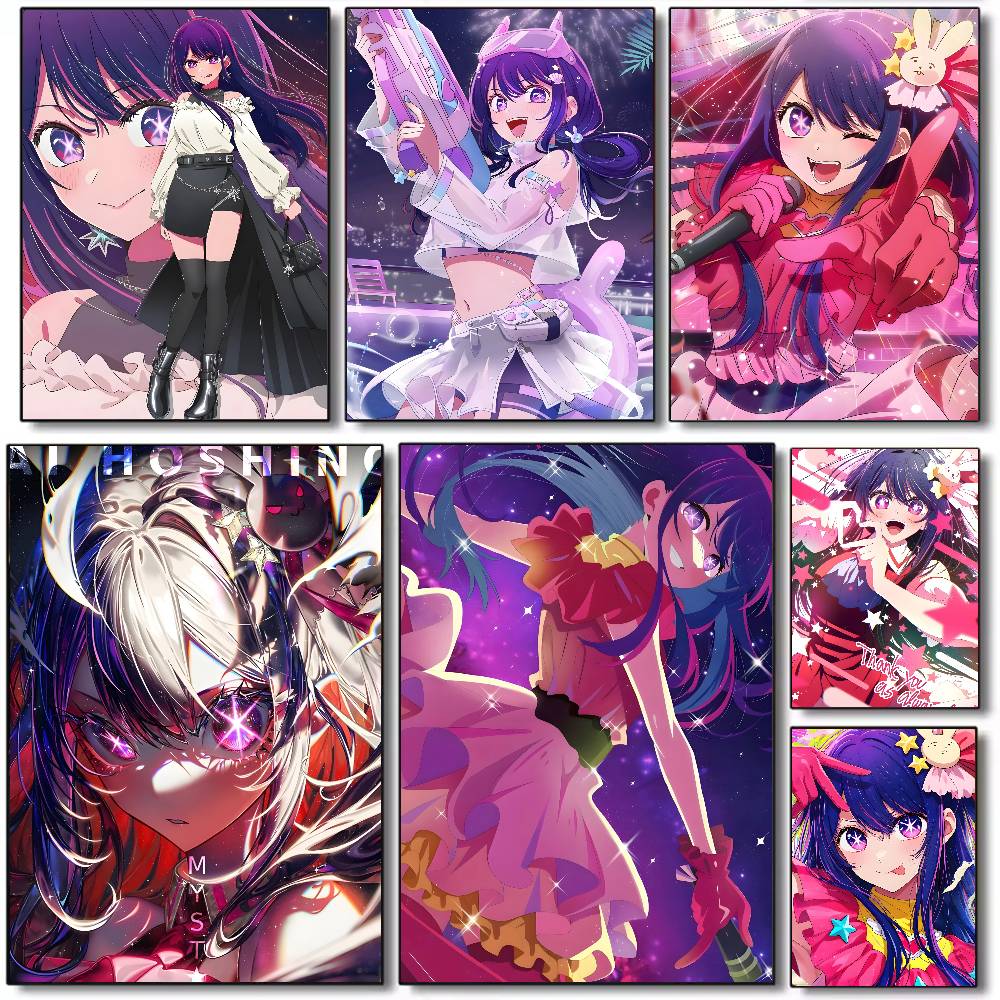 โปสเตอร์ O-Oshi No Ko โฮชิโนะ  - Home Decor Ai Free บทวิจารณ์และราคา
