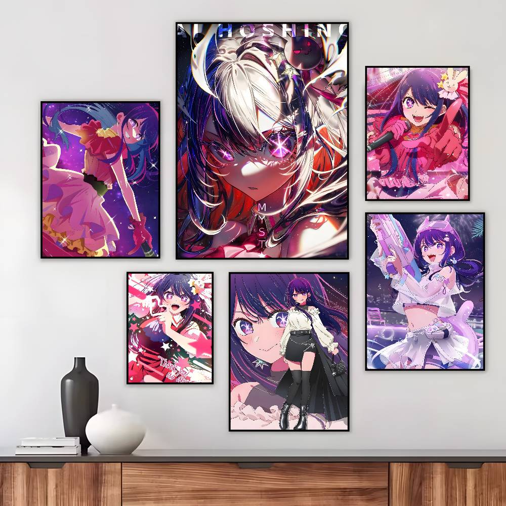 โปสเตอร์ O-Oshi No Ko โฮชิโนะ  - Home Decor Ai Free บทวิจารณ์และราคา