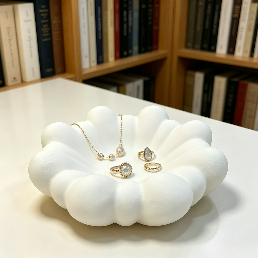 ถาดใส่เครื่องประดับรูปดอกไม้,  - Vanity Home Decor บทวิจารณ์และราคา