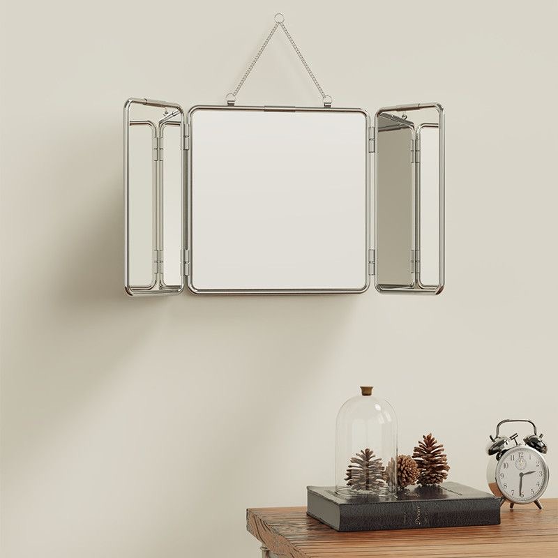 กระจกติดผนังทรงสี่เหลี่ยมแบบพั - Vanity Home Decor บทวิจารณ์และราคา