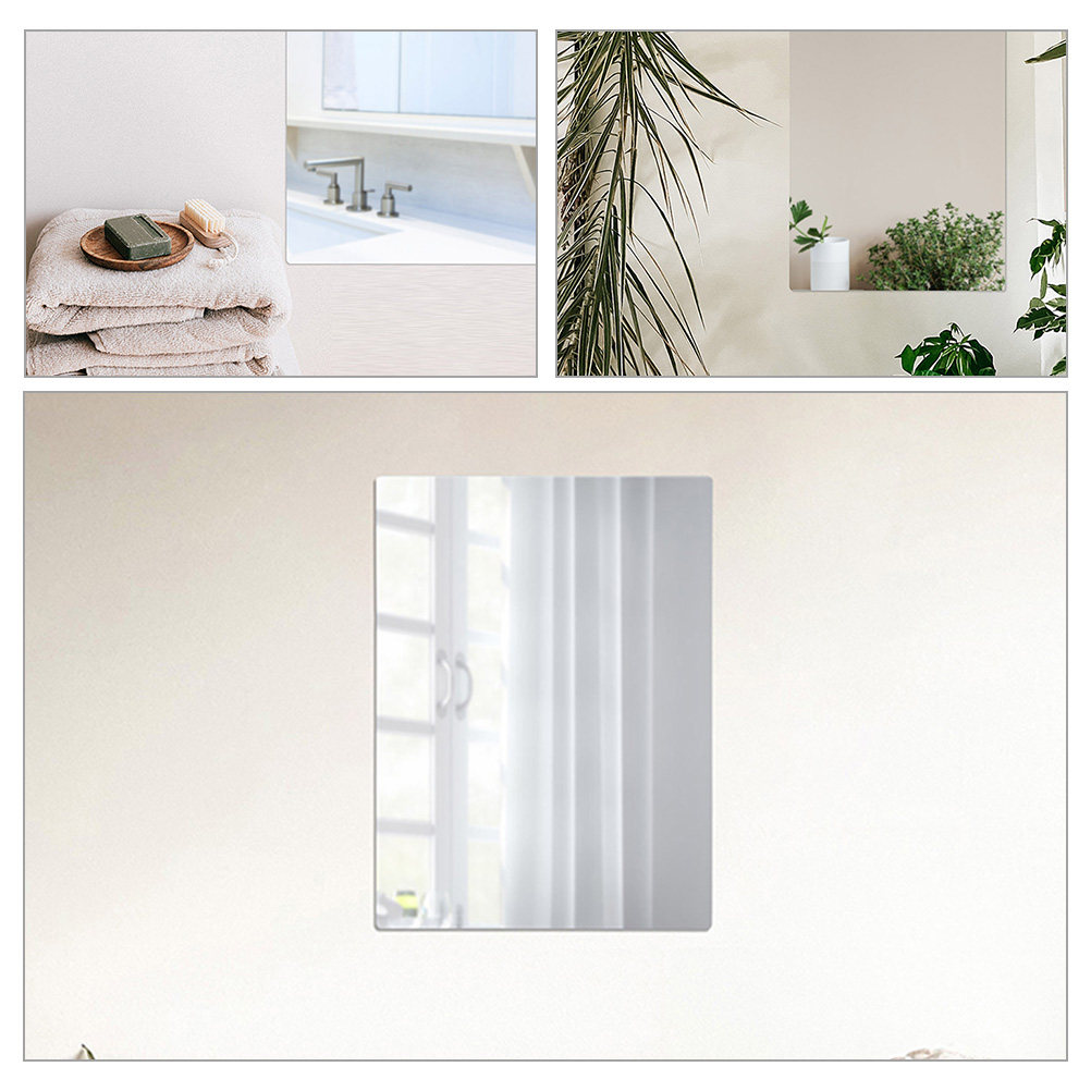 แผ่นกระจกอะคริลิกกันแตก 4 ชิ้น - Vanity Home Decor บทวิจารณ์และราคา