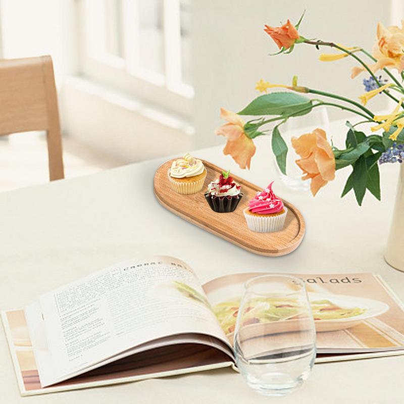 ไม้ถาดไม้ไผ่เคาน์เตอร์ห้องน้ํา - Vanity Home Decor บทวิจารณ์และราคา