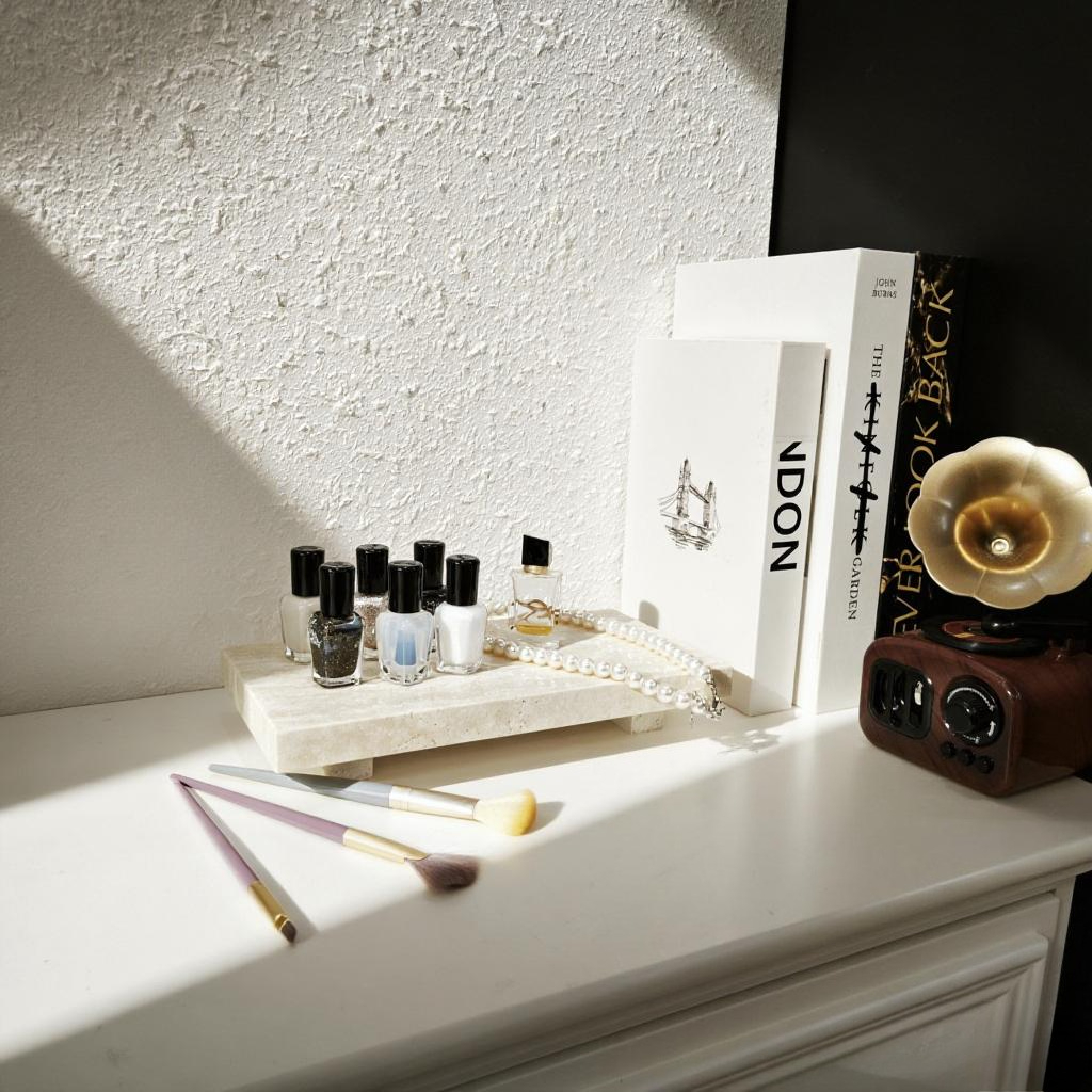 แท่นวางหินอ่อนธรรมชาติอเนกประส - Vanity Home Decor บทวิจารณ์และราคา
