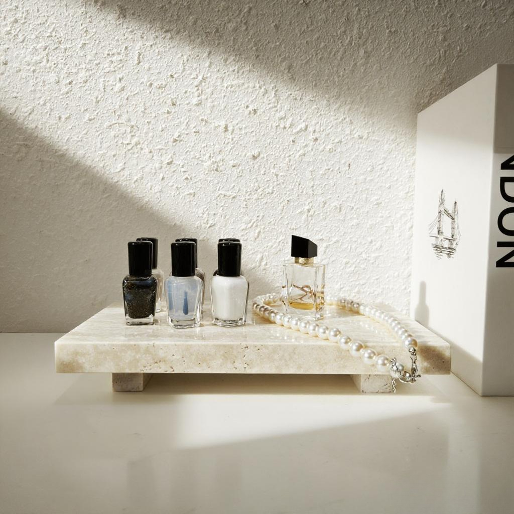 แท่นวางหินอ่อนธรรมชาติอเนกประส - Vanity Home Decor บทวิจารณ์และราคา