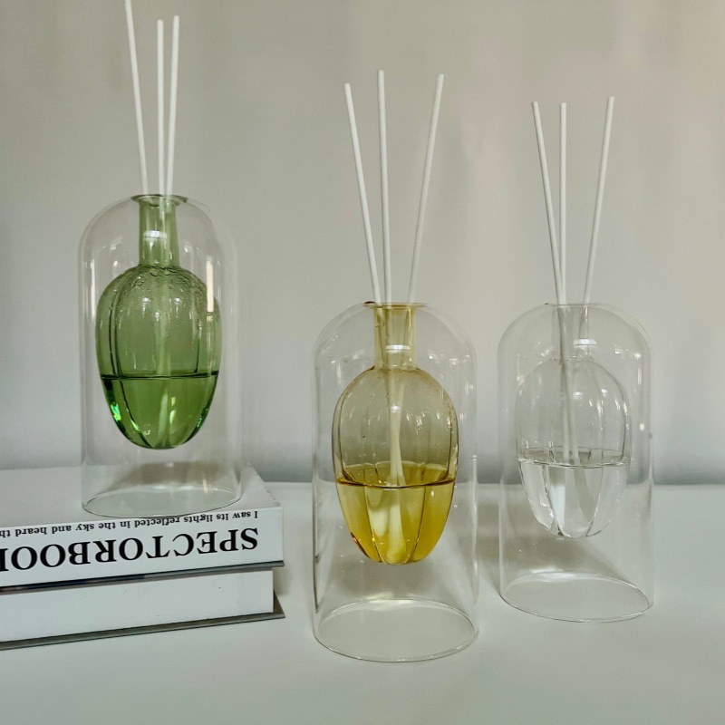 ขวดแก้วทรงตัวยูแบบนอร์ดิกสองชั - Glass Vase Nordic บทวิจารณ์และราคา