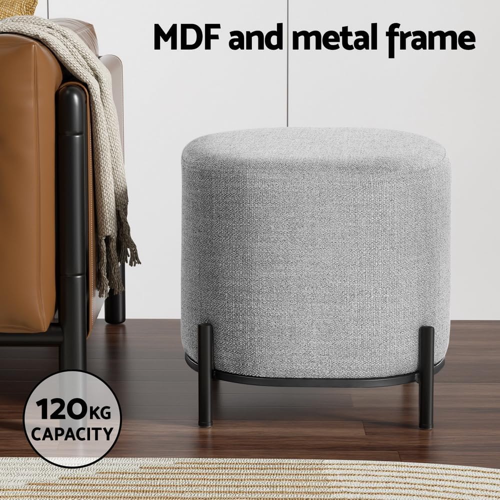 เก้าอี้สตูลทรงกลมแบบออตโตมัน,  - Vanity Home Decor บทวิจารณ์และราคา