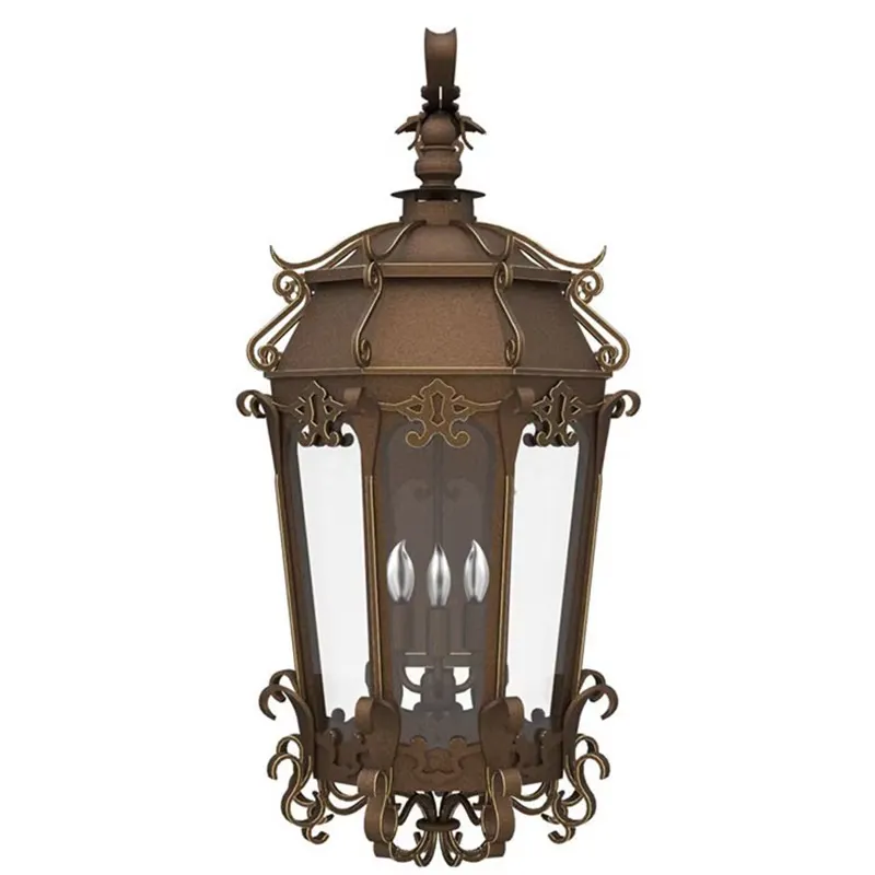 โคมไฟติดผนังภายนอก LED แก้ว สำ - Home Decor Rustic บทวิจารณ์และราคา