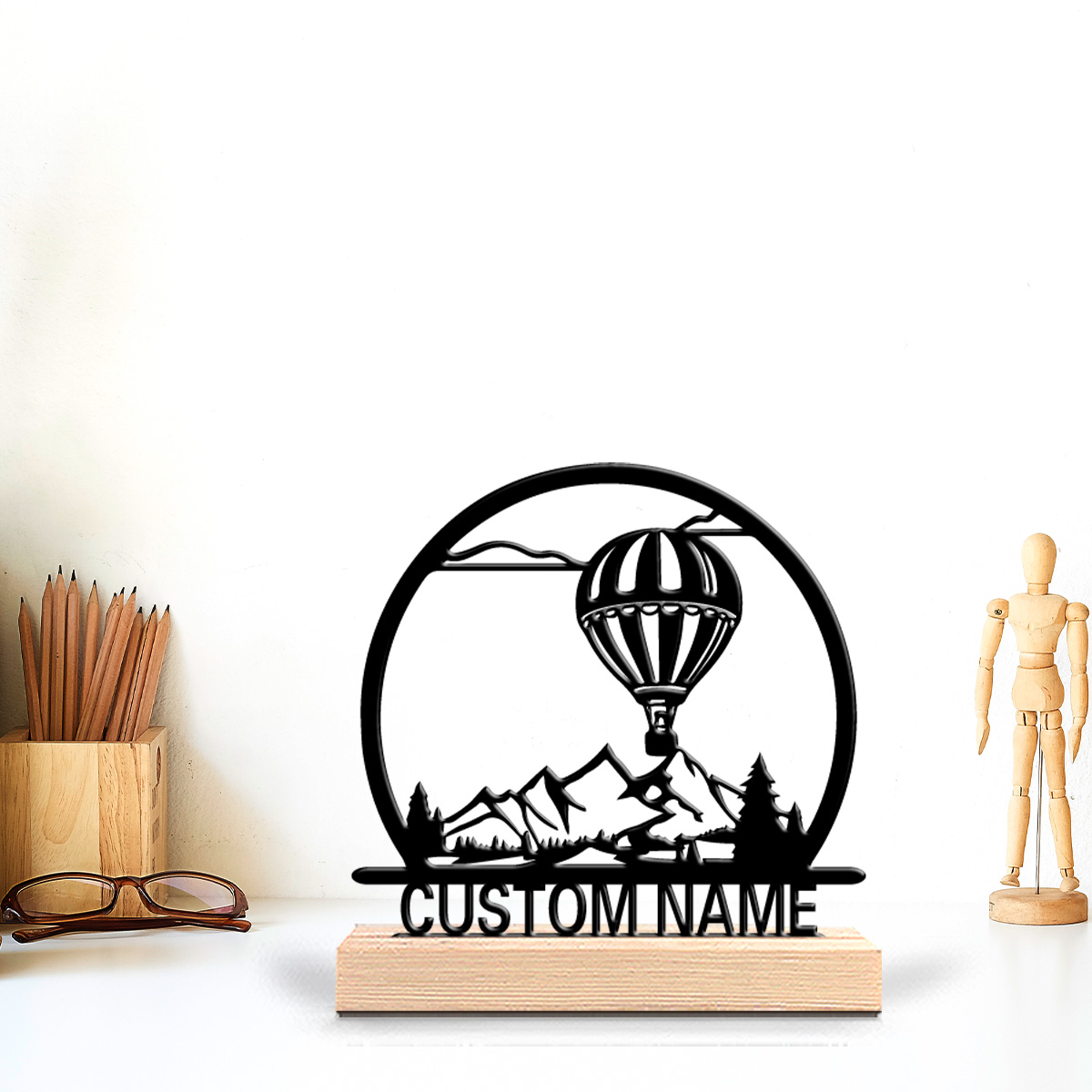 บอลลูนลมร้อน 1 ชิ้น ป้ายชื่อสั - Home Decor Names บทวิจารณ์และราคา