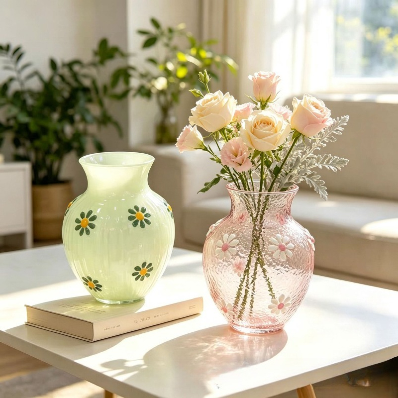 เดซี่ โฮม ดีคคอเรชั่น การจัดดอ - Glass Vase Nordic บทวิจารณ์และราคา