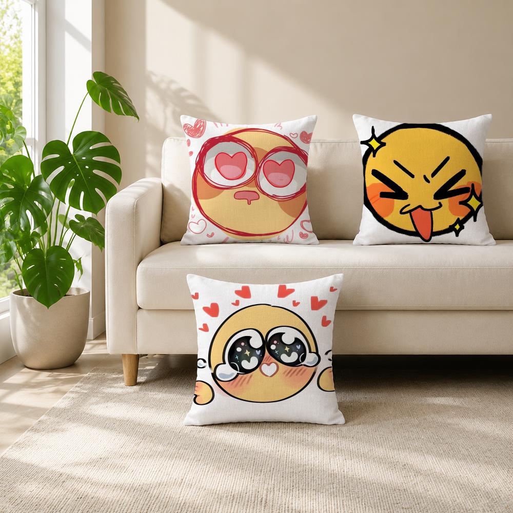 น่ารัก น่าเอ็นดู น่ารัก ปลอกหม - Home Decor Emoji บทวิจารณ์และราคา