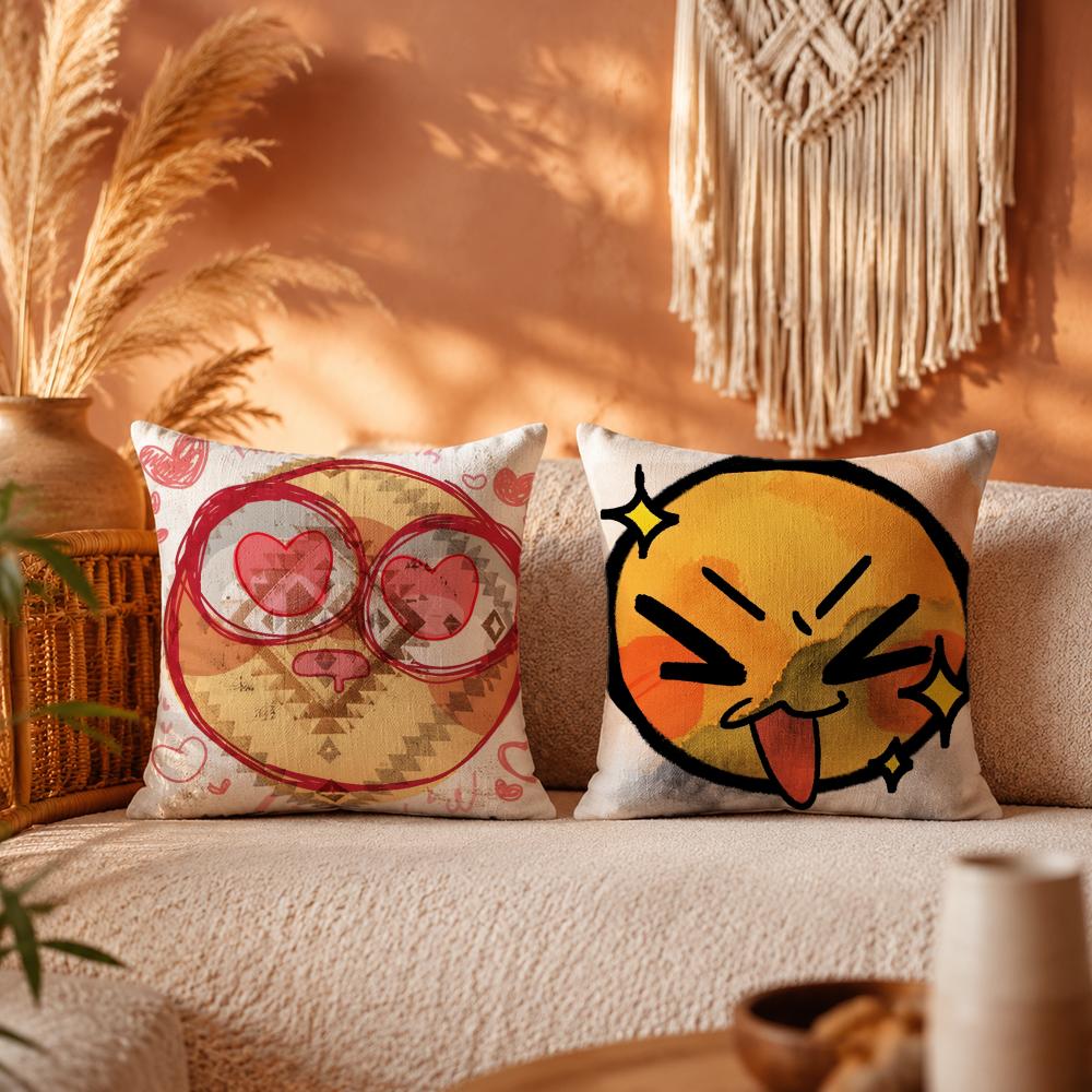 น่ารัก น่าเอ็นดู น่ารัก ปลอกหม - Home Decor Emoji บทวิจารณ์และราคา