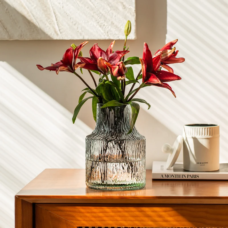 แจกันดอกไม้สำหรับห้องนั่งเล่น  - Glass Vase Nordic บทวิจารณ์และราคา