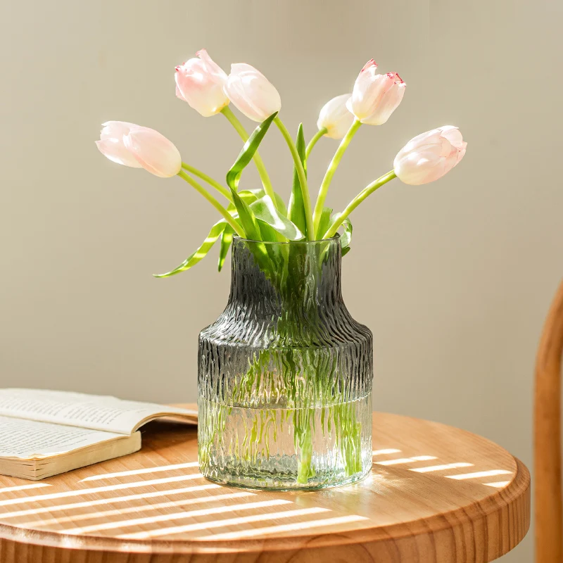 แจกันดอกไม้สำหรับห้องนั่งเล่น  - Glass Vase Nordic บทวิจารณ์และราคา