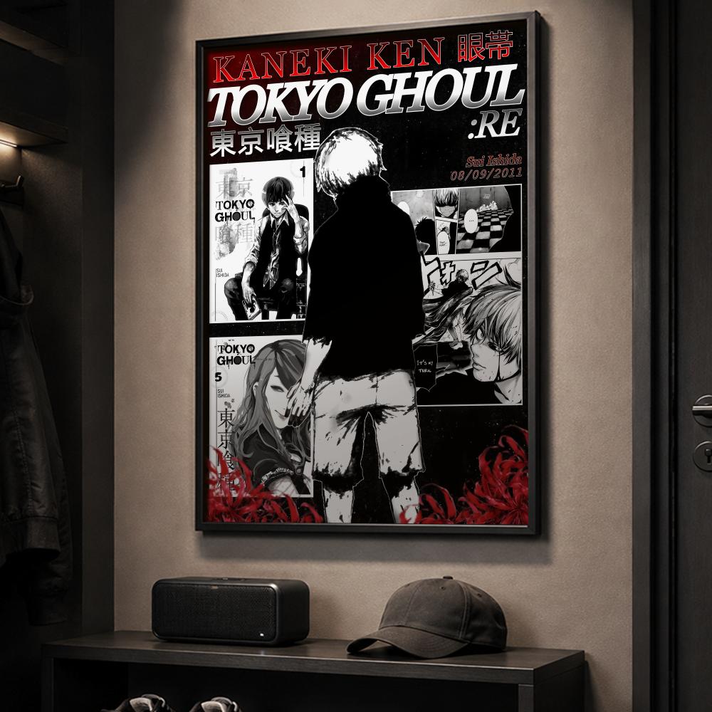 โปสเตอร์อนิเมะ Tokyo Ghoul โปส - Home Decor Tokyo บทวิจารณ์และราคา