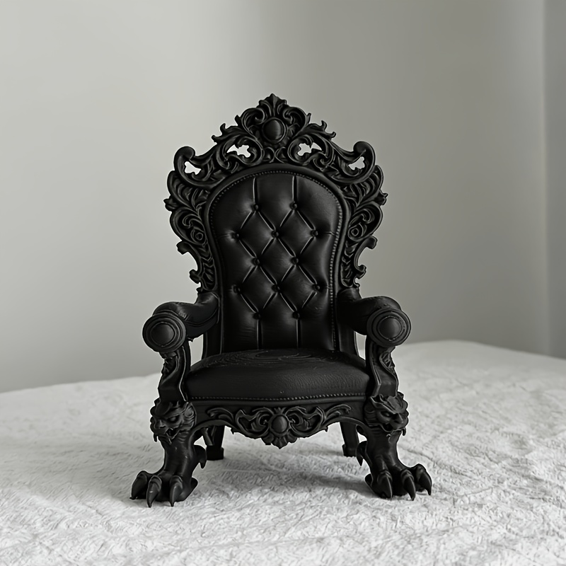 เก้าอี้บัลลังก์หรูหรา 1 ชิ้น – - Home Decor Medieval บทวิจารณ์และราคา