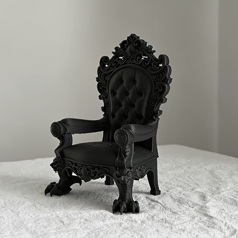 เก้าอี้บัลลังก์หรูหรา 1 ชิ้น – - Home Decor Medieval บทวิจารณ์และราคา