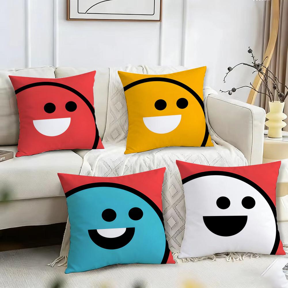 ปลอกหมอนอิงลายอีโมจิยิ้มน่ารัก - Home Decor Emoji บทวิจารณ์และราคา