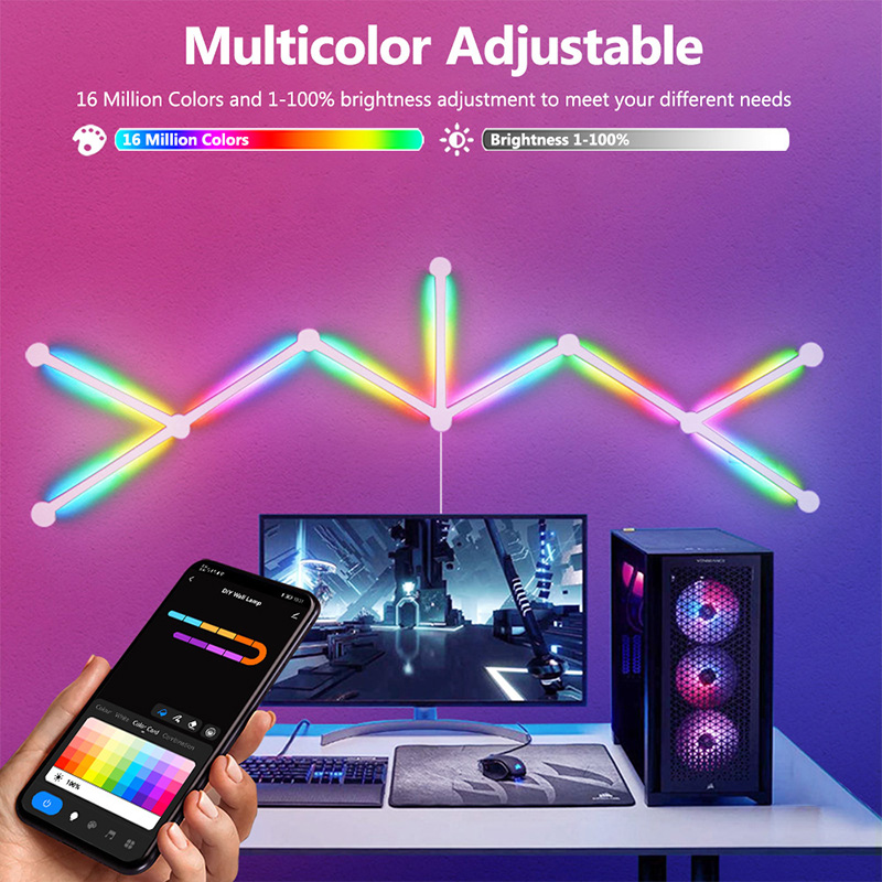 โคมไฟติดผนัง RGB อัจฉริยะ, ไฟ  - Home Decor Rustic บทวิจารณ์และราคา