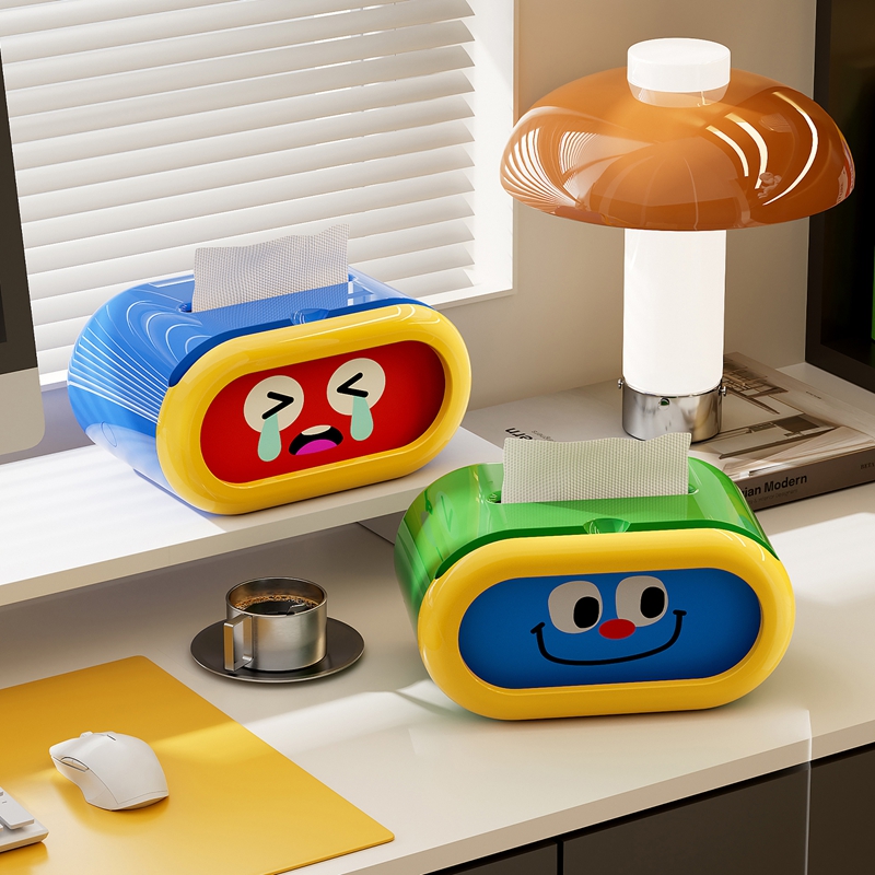 กล่องเก็บกระดาษทิชชูขนาดใหญ่ลา - Home Decor Emoji บทวิจารณ์และราคา