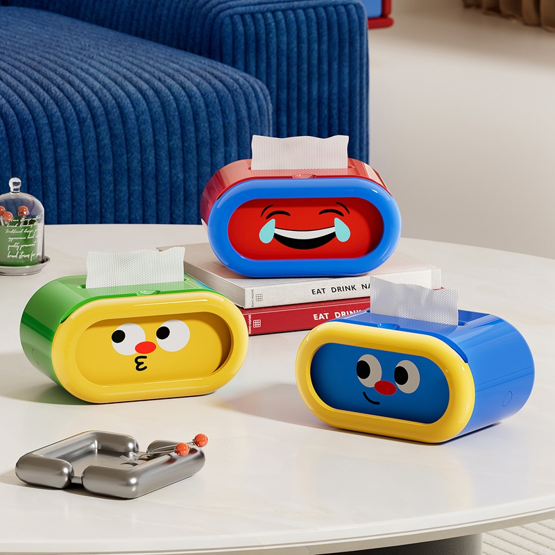 กล่องเก็บกระดาษทิชชูขนาดใหญ่ลา - Home Decor Emoji บทวิจารณ์และราคา