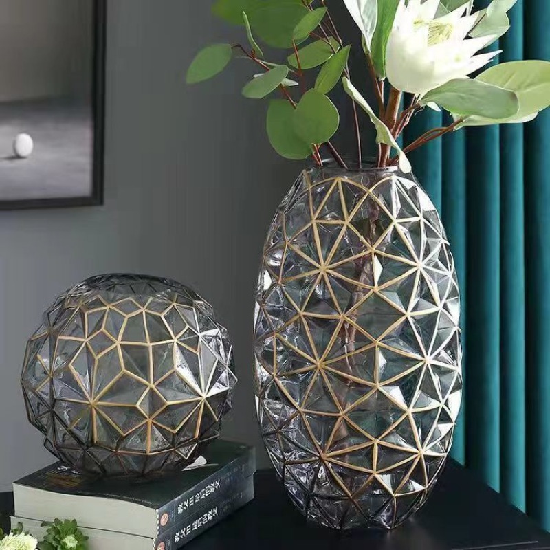 แจกันแก้วสไตล์นอร์ดิกสุดหรูสำห - Glass Vase Nordic บทวิจารณ์และราคา