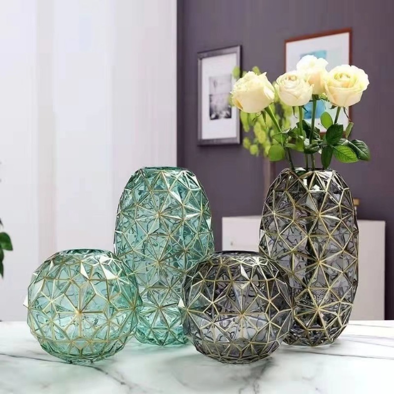 แจกันแก้วสไตล์นอร์ดิกสุดหรูสำห - Glass Vase Nordic บทวิจารณ์และราคา