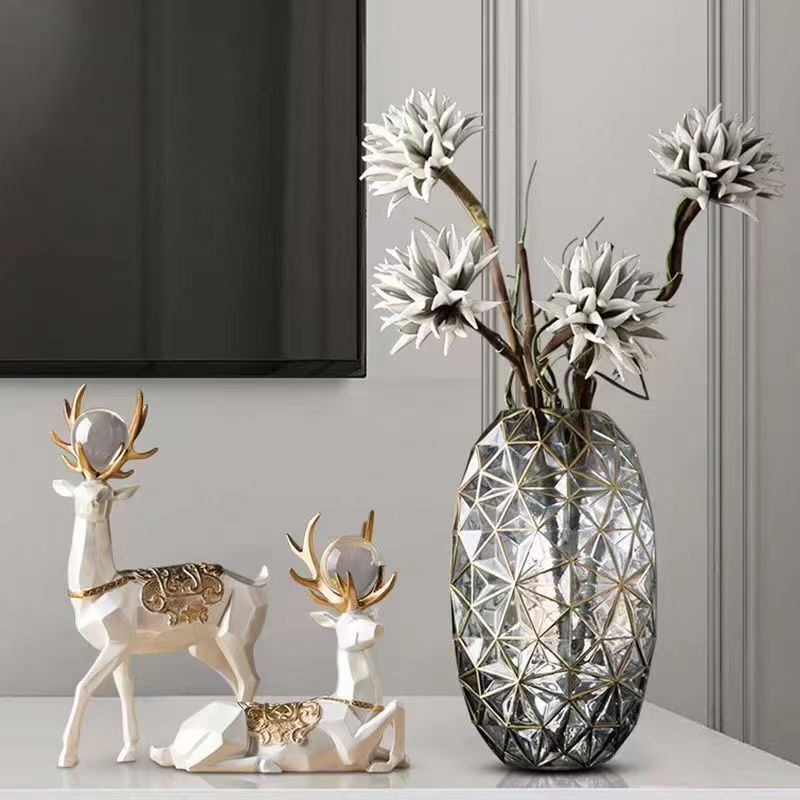 แจกันแก้วสไตล์นอร์ดิกสุดหรูสำห - Glass Vase Nordic บทวิจารณ์และราคา