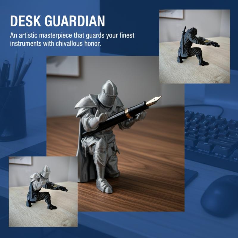 ที่วางปากกาเรซิ่นรูปชุดเกราะยุ - Home Decor Medieval บทวิจารณ์และราคา