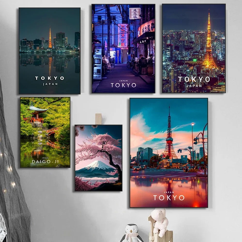 ภาพวาดบนผืนผ้าใบศิลปะติดผนังญี - Home Decor Tokyo บทวิจารณ์และราคา