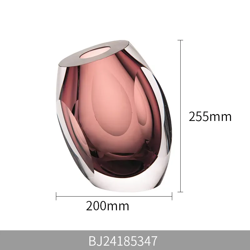 แจกันดอกไม้ตกแต่งบ้านสไตล์นอร์ - Glass Vase Nordic บทวิจารณ์และราคา