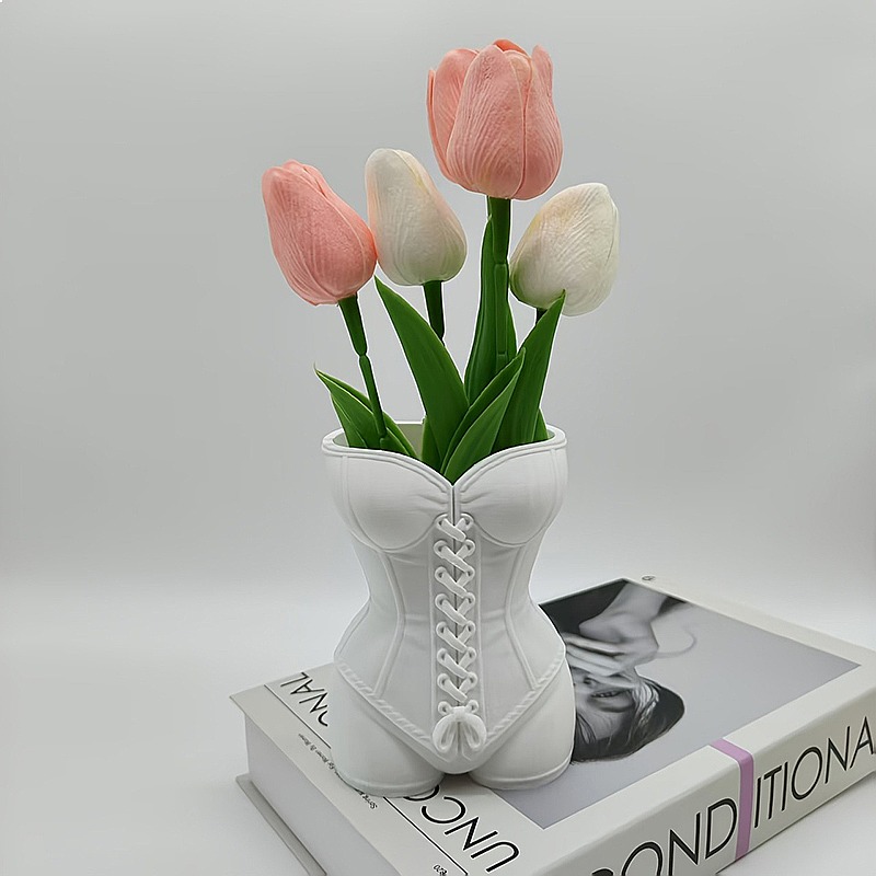 ที่ใส่ดินสอทรงคอร์เซ็ทสไตล์วิค - Vanity Home Decor บทวิจารณ์และราคา