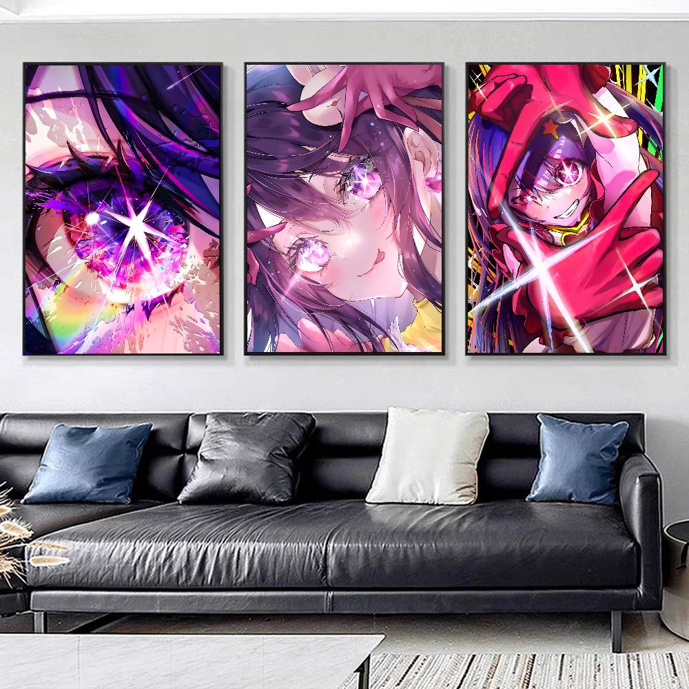 โปสเตอร์ตัวละครอนิเมะ A-Ai H-H - Home Decor Ai Free บทวิจารณ์และราคา